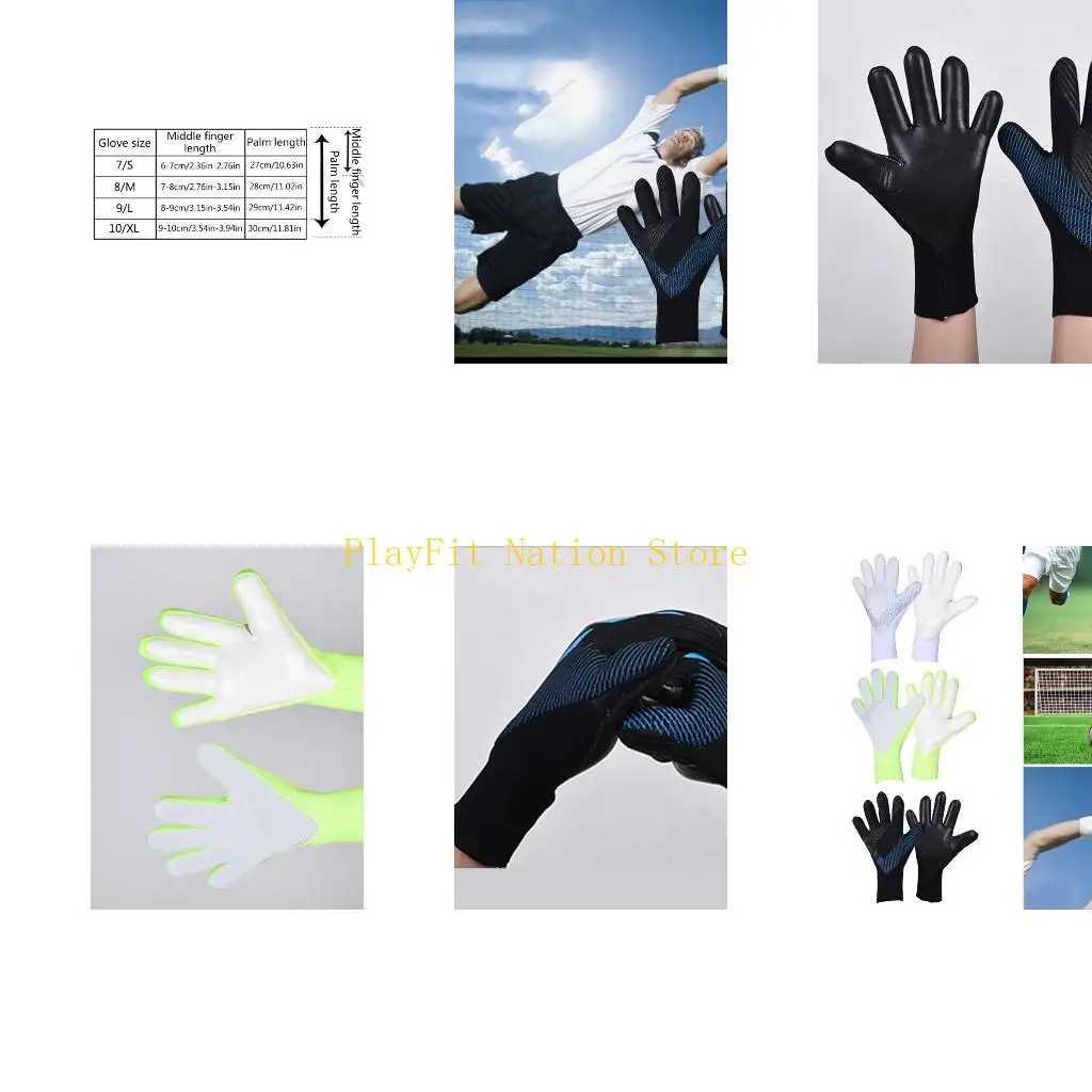 

242F детские и взрослые вратарские перчатки, утепленные латексные футбольные вратарские перчатки