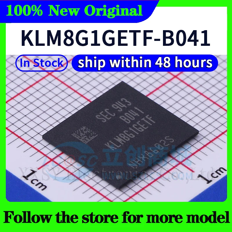 KLM8G1GESD-B04P KLM8G1GETF-B041 W magazynie, wysyłka w 48 godzin