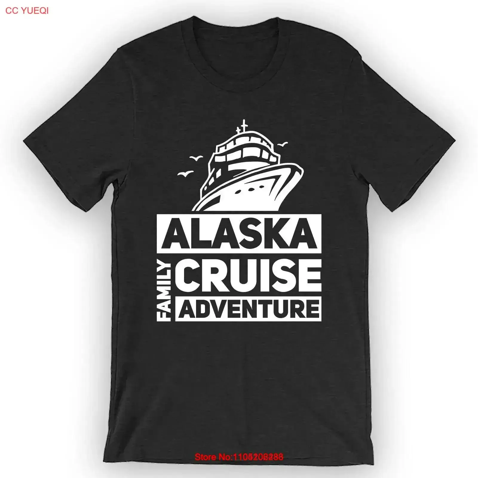 

Alaska Family Cruise Adventure T Shirt vintage Washed Unisex Versatile fashion Breathable Comfortable Stretched graphic