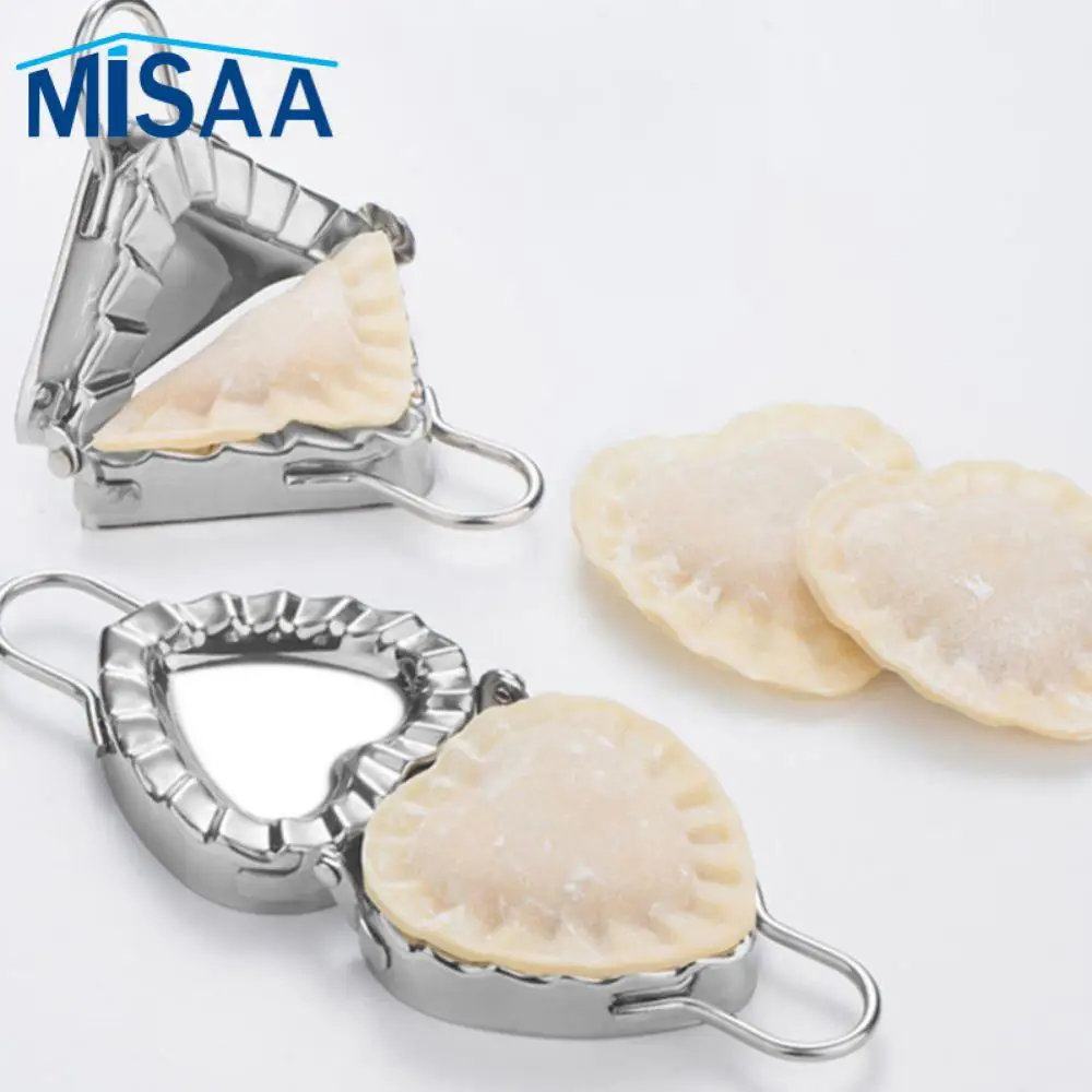 Jiaozi Maker Device Durable Stainless Steel Portable Creative Wholesale Kitchen Gadgets Making Machine Effective Dumpling Mold