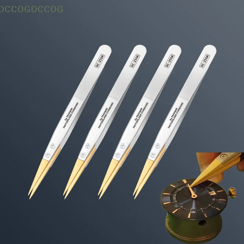 High End Tipped Tweezers Lightweight Professional Watch Repair Tool Easy To Handle Tweezers