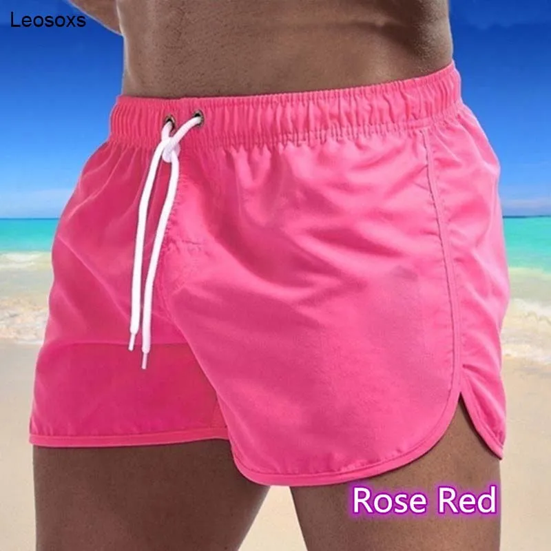 Summer Casual Shorts Men Boardshorts Breathable Beach Shorts Comfortable Fitness Basketball Sports Short Pants Male