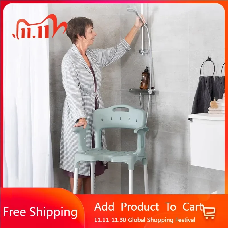 Wasserdichter Duschstuhl Ergonomischer Designer-Möbelstuhl Taboret Badezimmermöbel Silla Para Duchas Badezimmermöbel