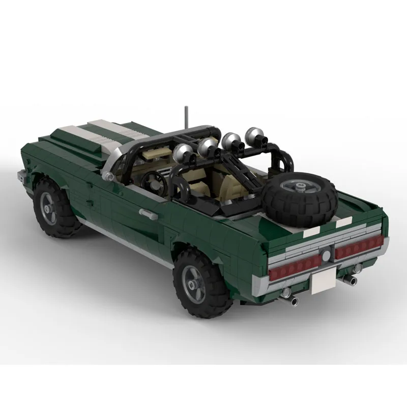 

MOC-241665 Building Blocks CarsMustang Offroad Edition Car Series Creative Gift Creativity Puzzle 448PCS Vehicle