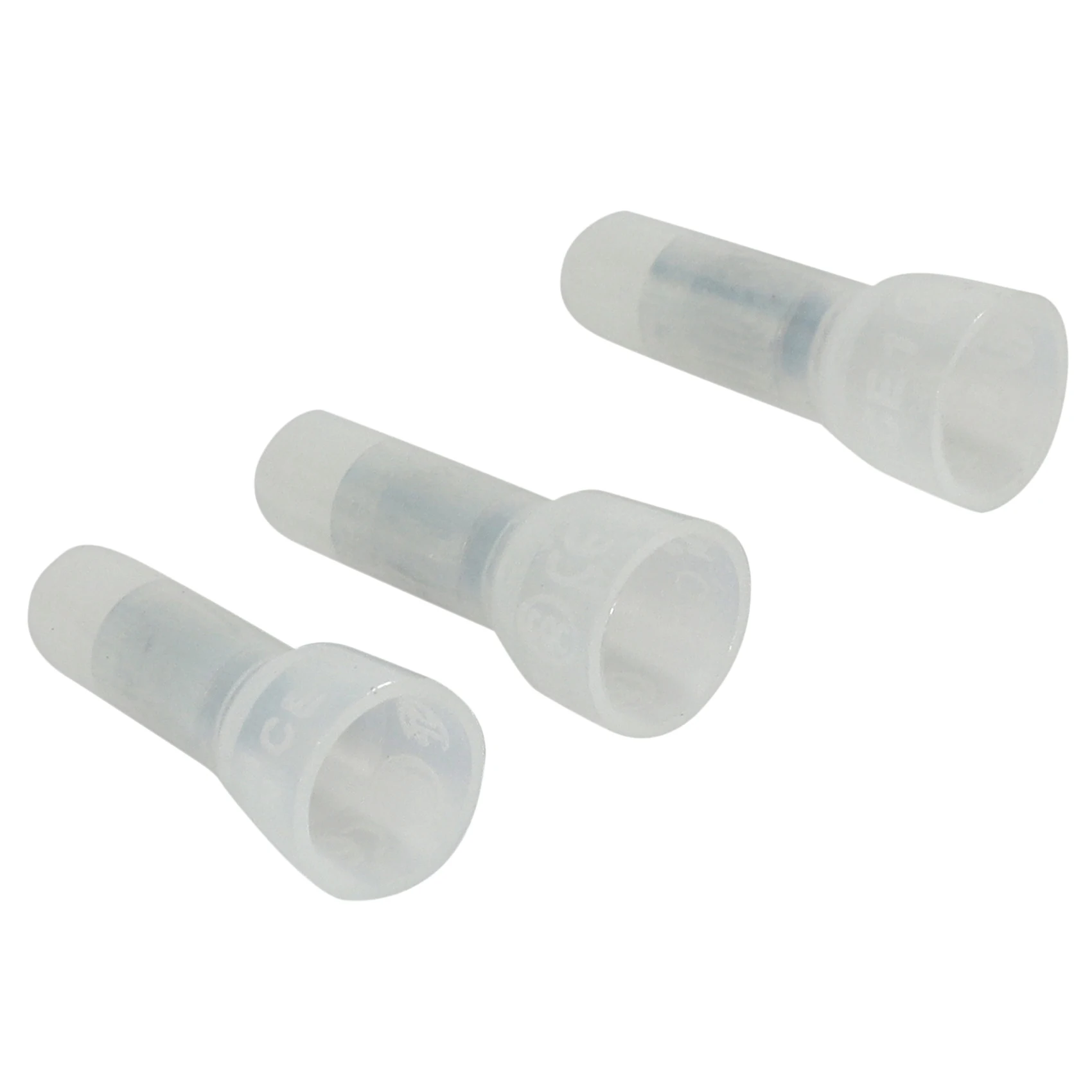 -A23G 100 stuks nylon gesloten eindkap geïsoleerde connectoren draadkrimpterminal 16-14 AWG