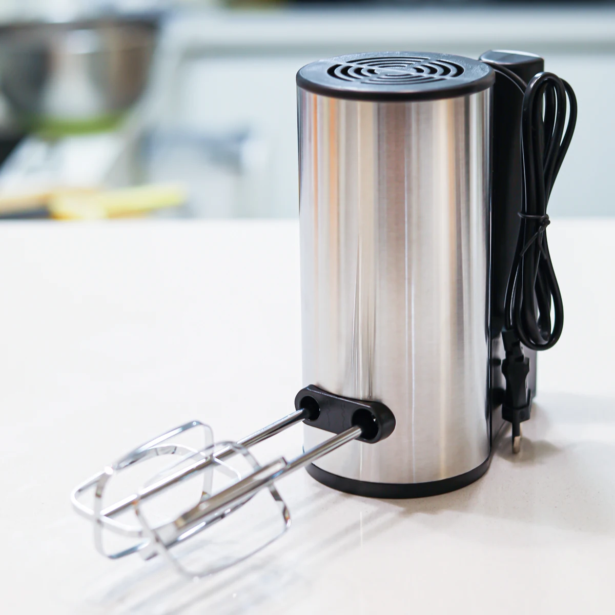 Dessini-Electric Handheld Whisk Maker, Misturadores de Ovos, Misturador De Mão, Liquidificador De Massa De Cozinha e Ganchos De Massa, 600W