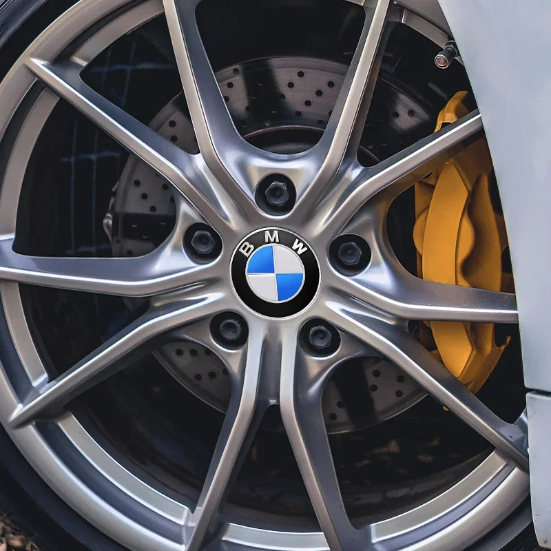 4pcs 56/65mm Car Wheel Center Hub Cap Stickers Styling For BMW M Performance E36 E46 E60 E90 E91 E92 E93 F30 F20 M3 Accessories image 6