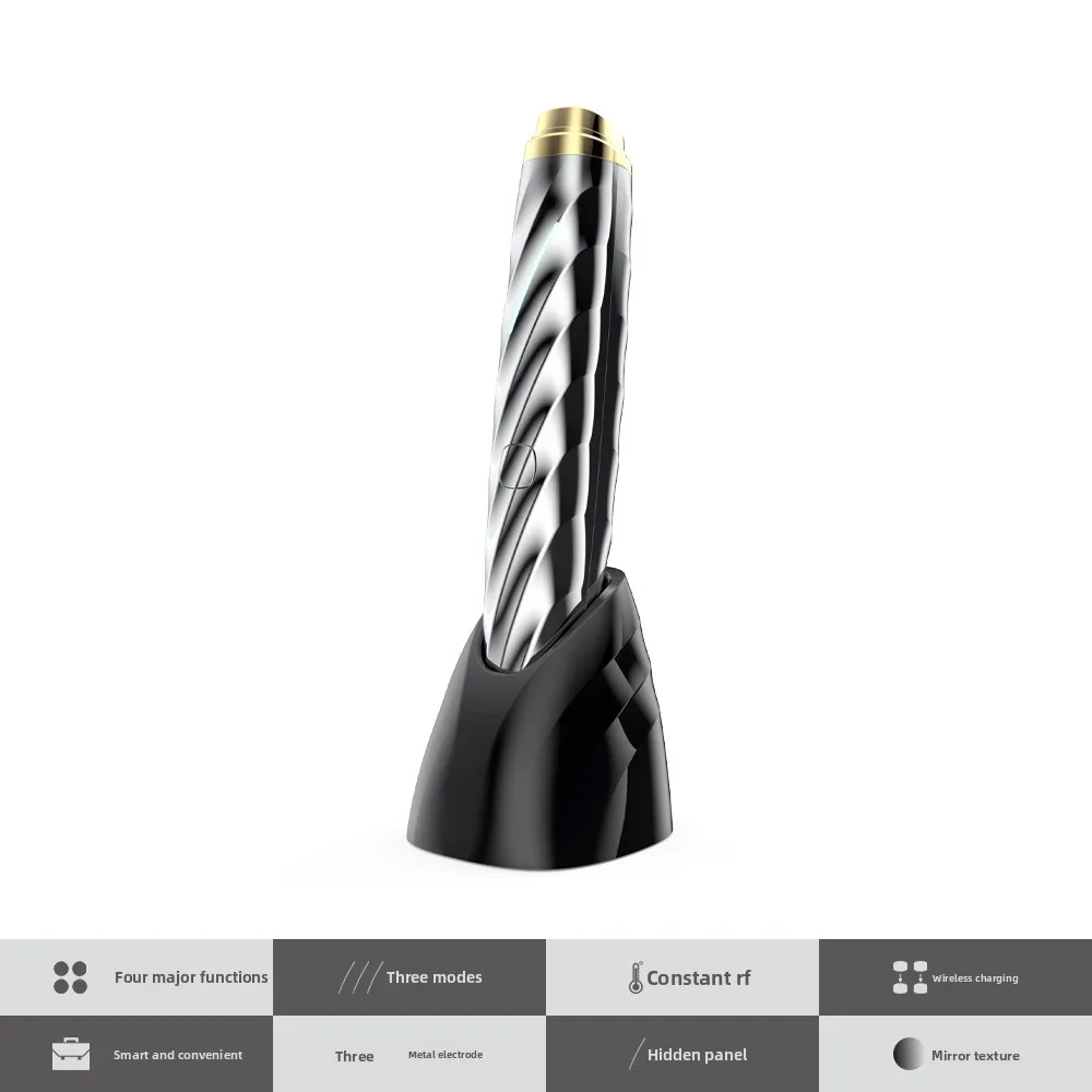 Oogcontour-liftapparaat – microstroom en RF voor donkere kringen en oogzakken, cadeau klaar