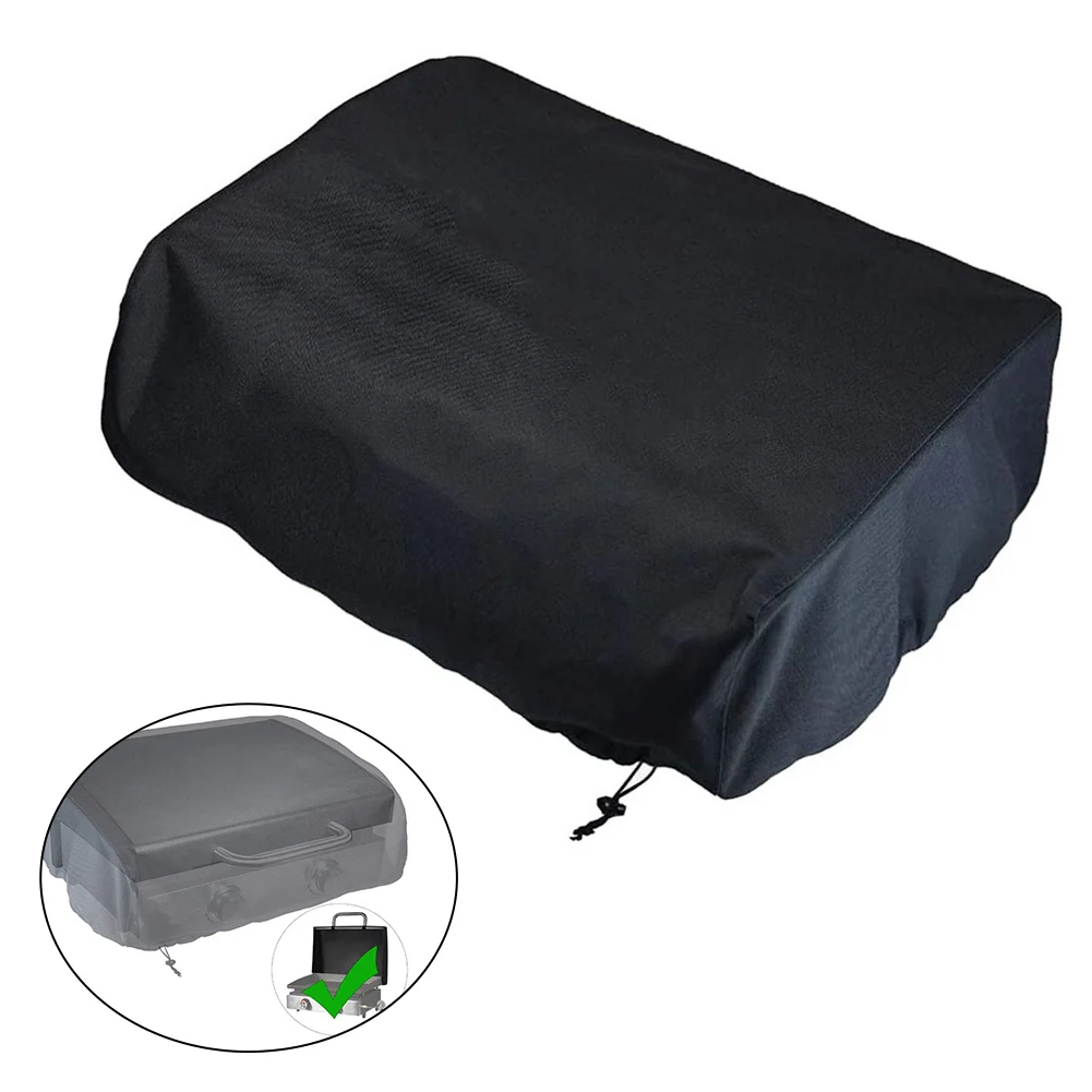 Waterproof BBQ Grill Protective Cover For 22 Inches Table Top Griddle With Hood 420D Desktop Baking Tray Cover Barbecue Tray Cap