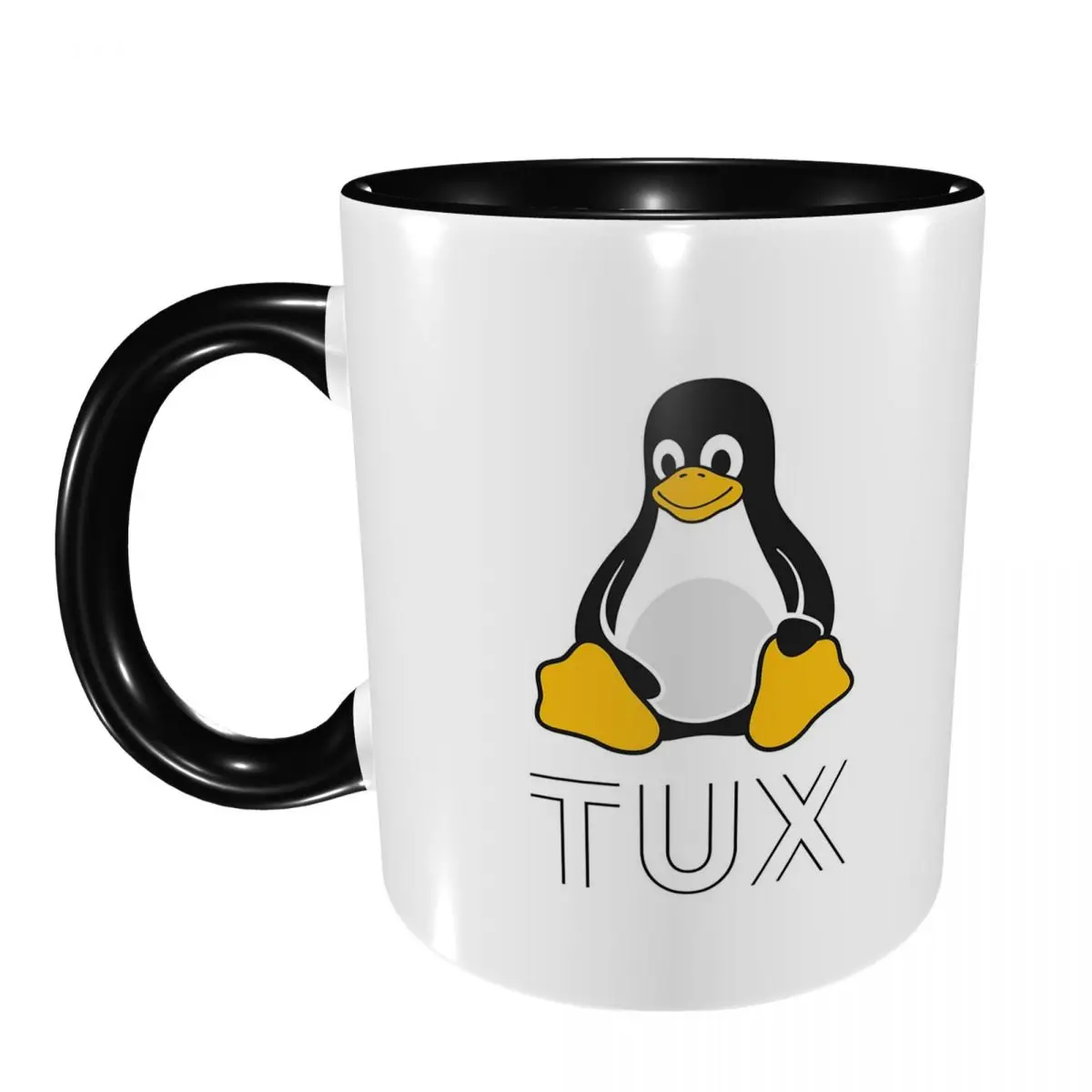 Tux Linux Mug Funny Ceramic Coffee Cups Tea Mugs Milk Cup Drinkware Gifts for Friends