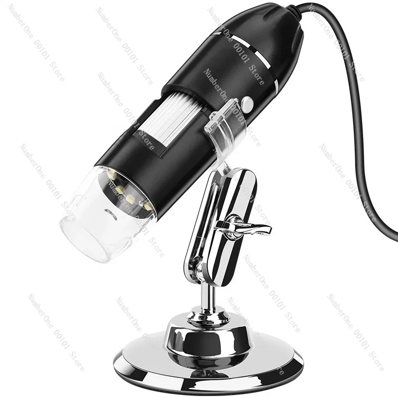 

1600x USB Electronic Microscope, High-Definition Digital Magnifier, Portable for Mobile Phone Repair and Industrial Use