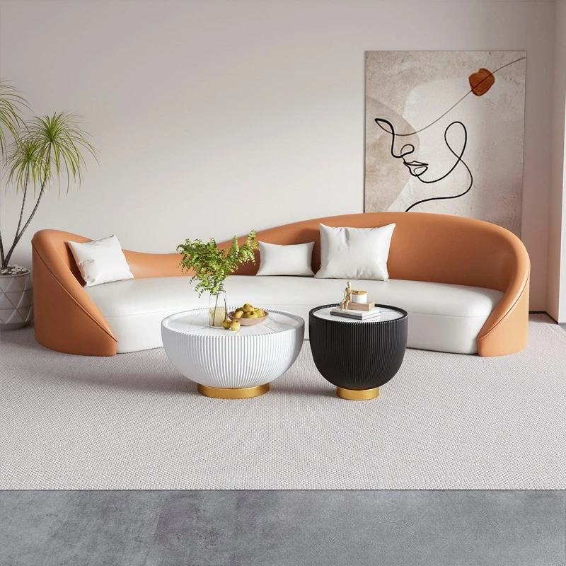 xj-Nordic Home Living Room Sofa Coffee Table Combination Simple Beauty Salon Clothing Store B & B Hotel Reception Negotiation S*
