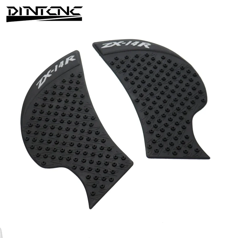 Motorcycle Paint Protection For KAWASAKI ZX14R GTR ZZR1400 Non-Slip Sticker Fuel Tank Cover Knee Pad Rubber Decorative Stickers