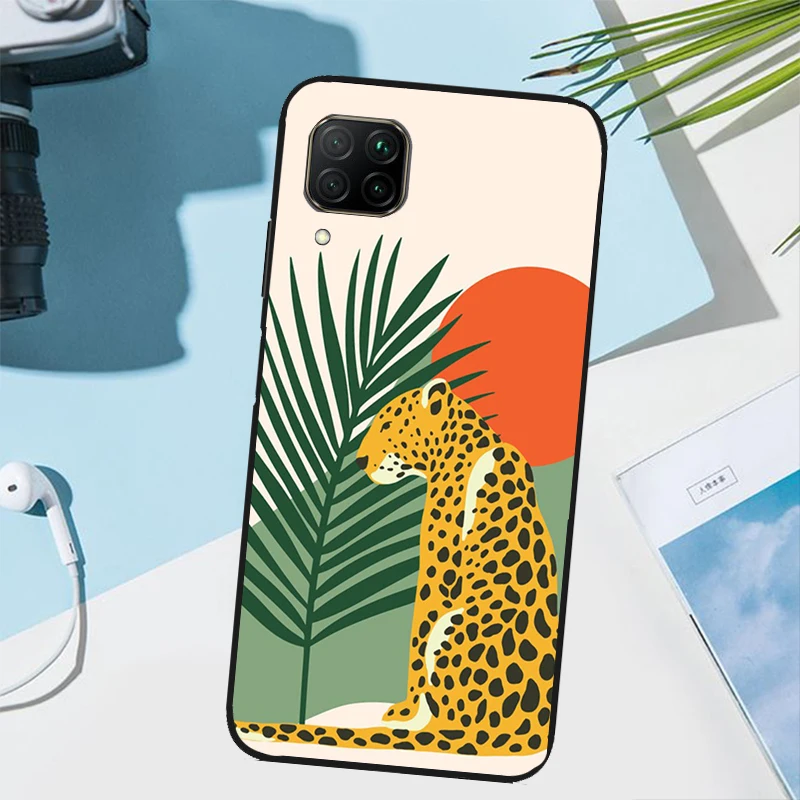 art jaguar aesthetic For Huawei Nova 3i 7i 8i 11i 9 10 SE 5T Y60 Y70 Y90 P20 P40 P30 Lite Pro P Smart 2019 Case