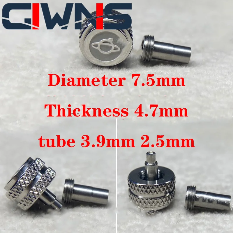 For ENICAR 3268.50.328 Outer Wire Screw Head Watch Crown 7.5mm Accessories