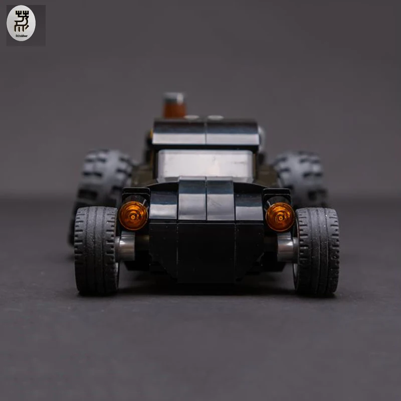 Classic Racer Sports Car MOC Character Ratio Beetle Ratrod City Speed Champion Toy Brick Building Blocks Child Christmas Gift