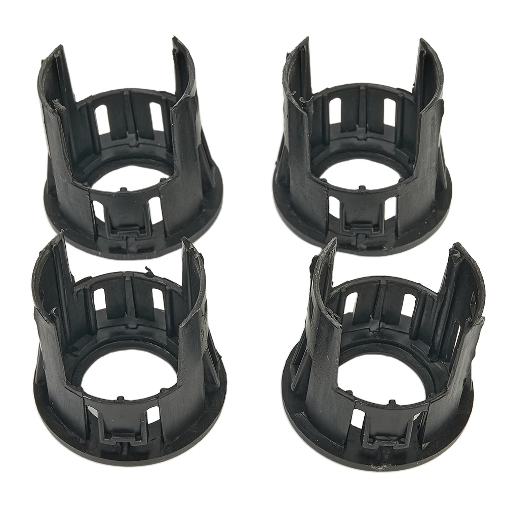 

4Pcs Parking Assist Sensor Bracket Bezels For Dodge-Ram 1500 2500 3500 2014-2018 ABS Black 5LS52TZZAA Exterior Car Accessories