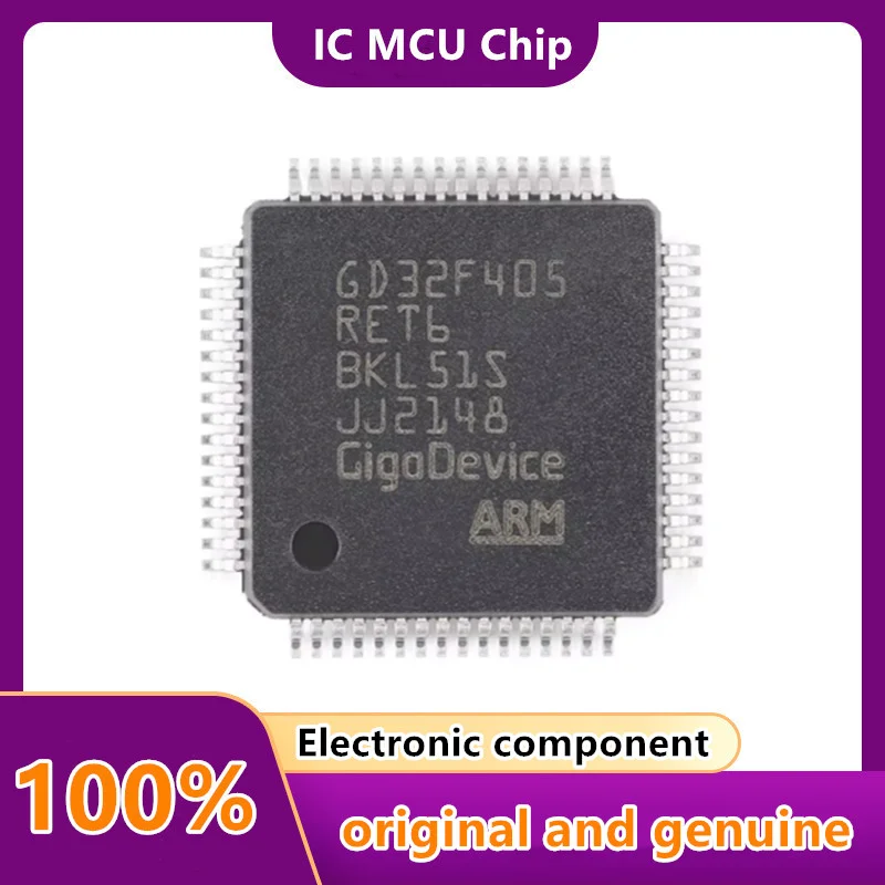 GD32F405RET6 GD32F405RGT6 GD32F405VGT6 GD32F405VGH6 GD32F405 GD32F GD32 IC MCU Chip Electronic component