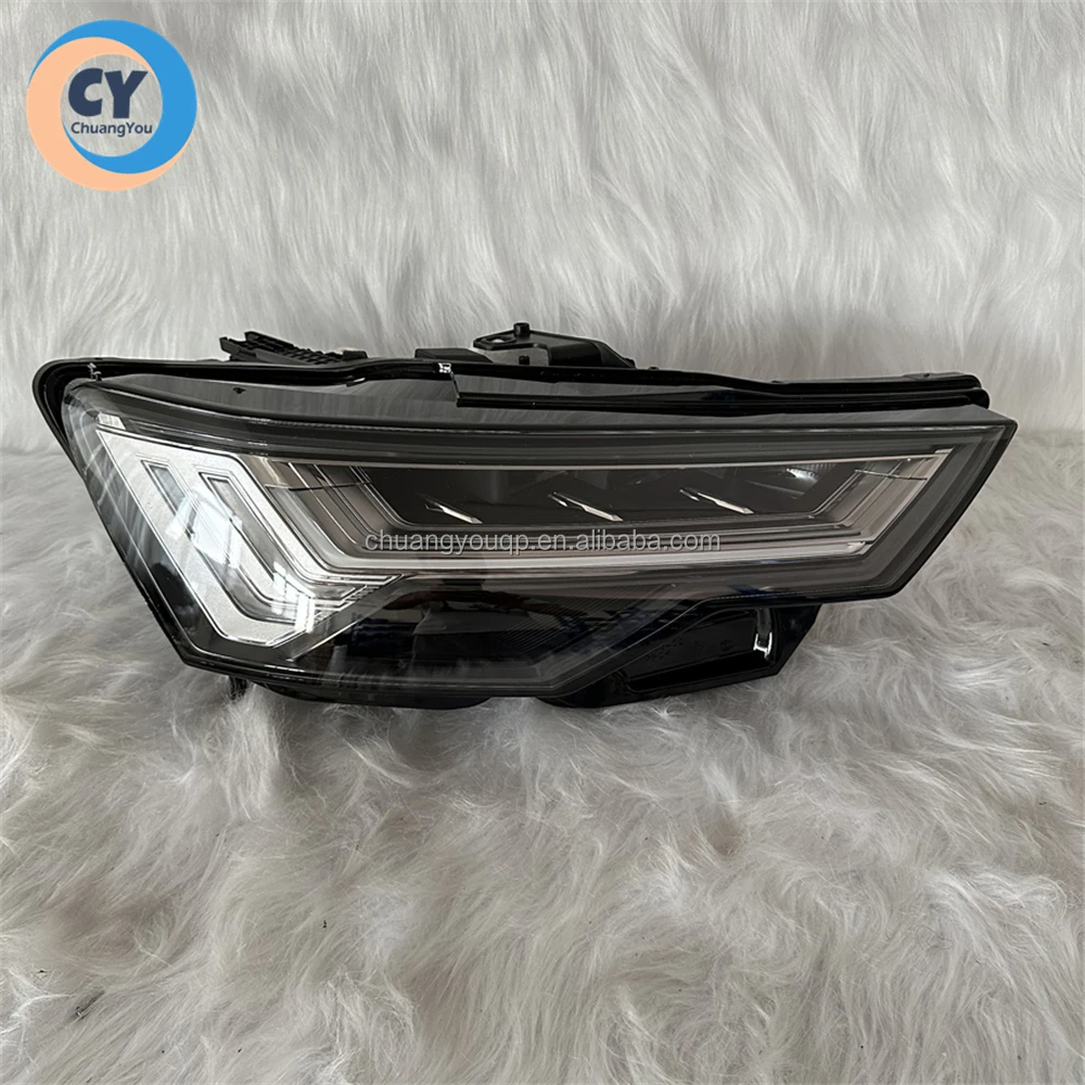 ل S6 مصفوفة LED المصباح الأصلي 2019 2020 2021 2022 2023 2024 2025 مصباح كشافات عالية الجودة A6 C8 ترقية ضوء السيارة