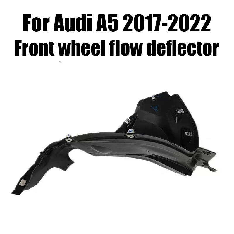 For Audi A5 2017 2018 2019 2020 2021 2022 upgrading external accessories for original front wheel flow blocking plate cars