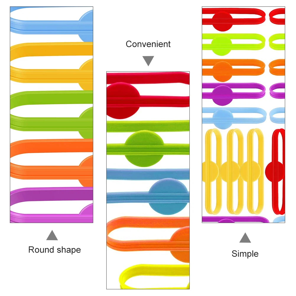 

36 Pcs Bottle Glass Marker Cup Markers Silica Gel Drink Charms Identification