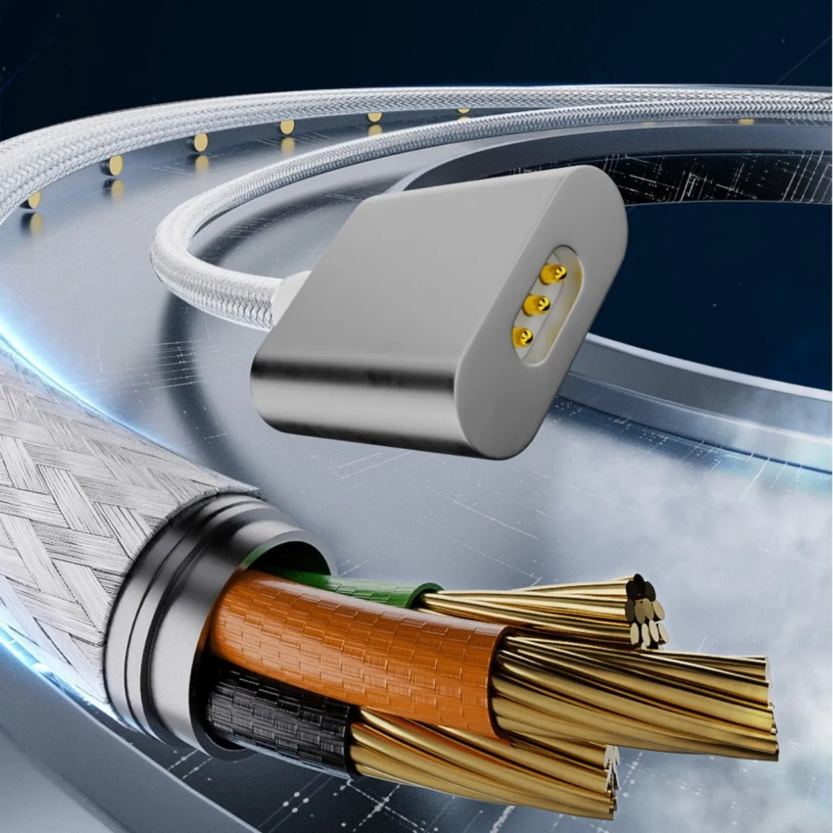 USB-кабель для зарядки электрической зубной щетки для магнитного зарядного устройства Laifen