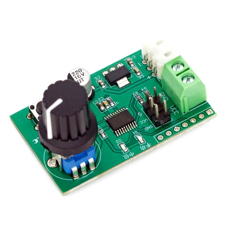 Interruptor de placa de Control de serie MG995 MG996 SG90, mando ajustable de doble canal, módulo de depuración de engranaje de dirección MCU de 8 bits