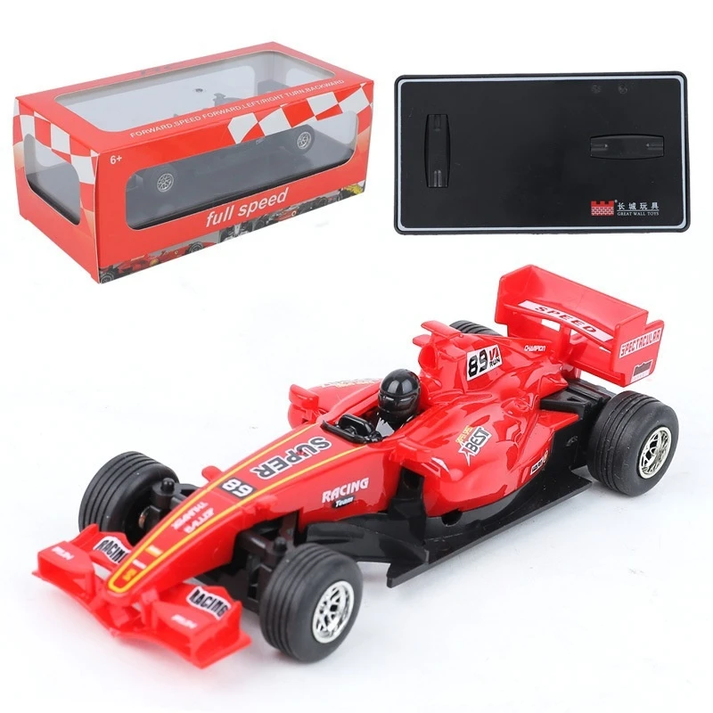 Mini voiture télécommandée de poche F1 pour enfants, cadeaux de vacances, RC peut charger la voiture, jouets pour garçons, Clubtoys, chaud, 1:43