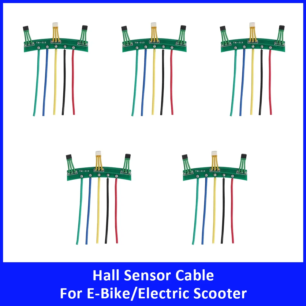 

60 Degrees 3147 41F 213 PCB Board Hall Sensor Cable for 2 Wheels Electric Vehicles Motor for E-Bike Electric Scooter Accessories