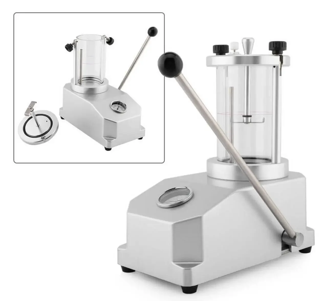 Guarda lo strumento tester impermeabile 2 orologi macchina per test della pressione di resistenza della cassa strumento di riparazione dell'orologio per orologiaio