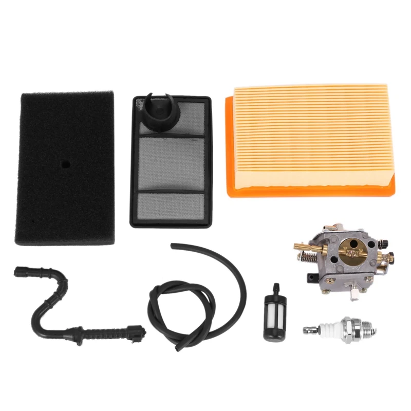 

2X For TS400 Carburetor With Air Filter Tune Up Kit For STIHL TS 400 Concrete Cut-Off Saw HS-274E 4223-120-0600