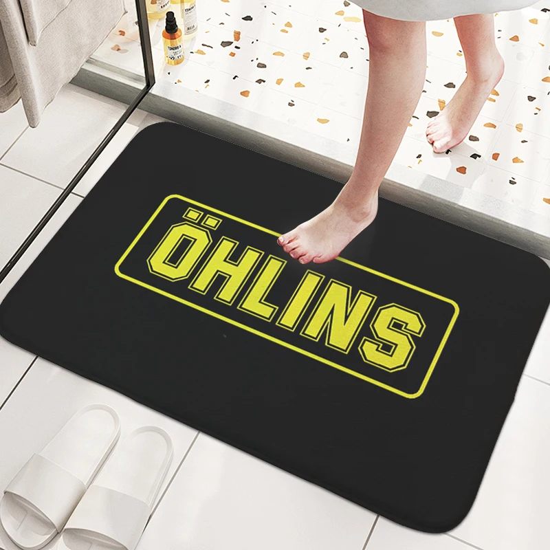 

Bathroom Rug G-Ohlins Custom Doormat Entrance Door Entryway Hallway Porch Foot Mat Non-slip Balcony Living Room Floor Carpet