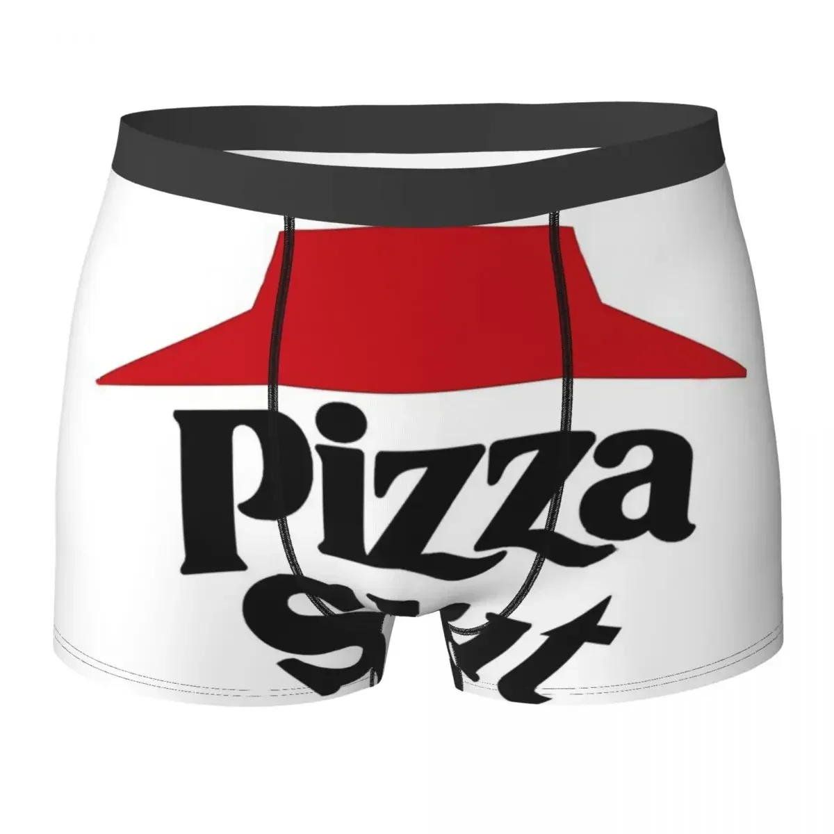 Boxer Underpants Shorts Pizza Panties Men's Breathable Underwear for Homme Man Boyfriend Gift