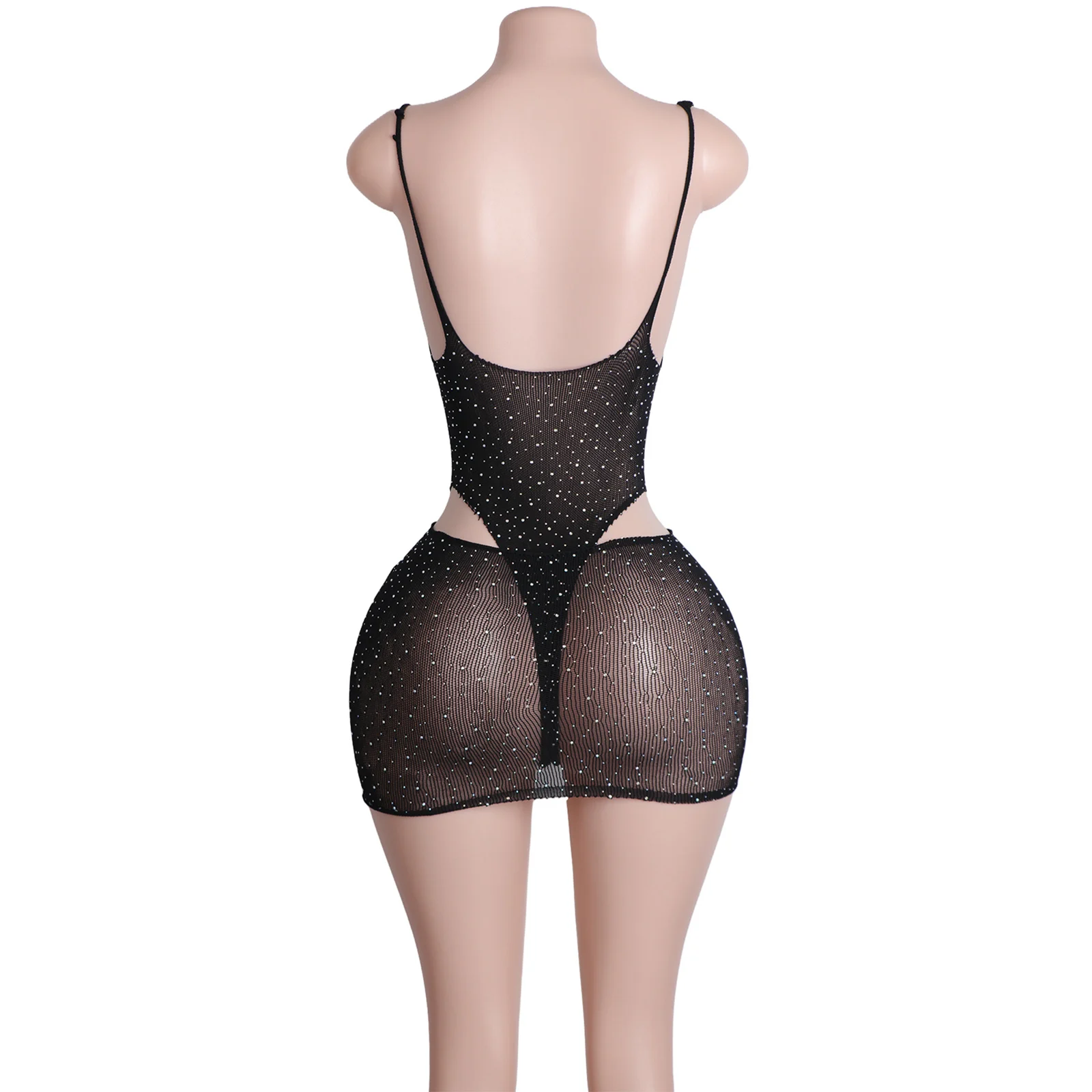 Ажурное нижнее белье со стразами, комбинезон-стринги, сексуальная одежда для взрослых и женщин, эротическая одежда для выступлений в ночном клубе, клубная одежда, комбинезон