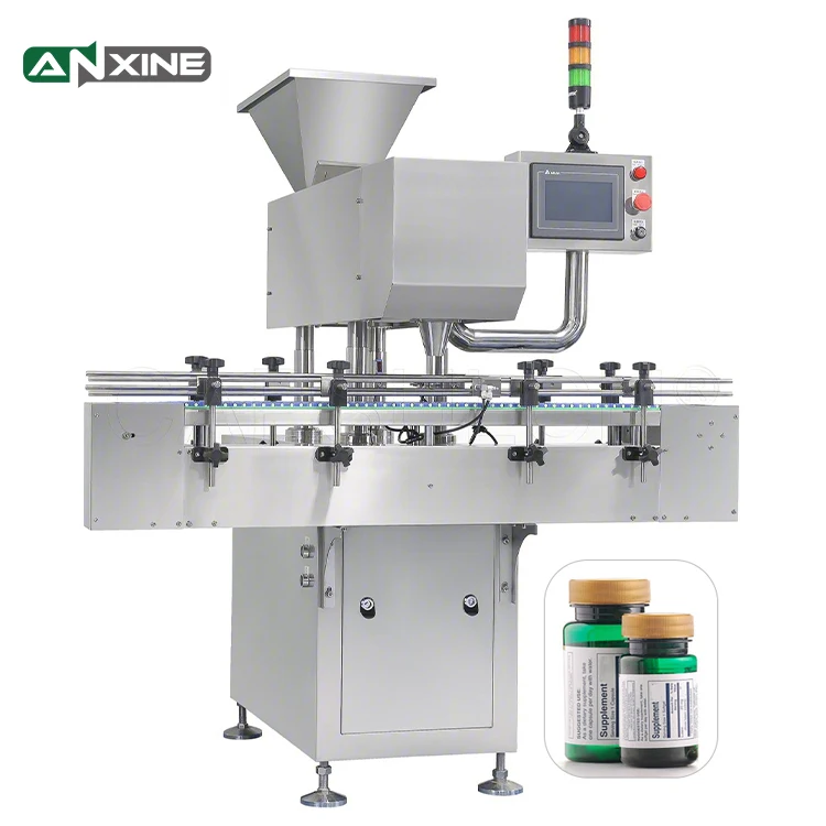 Multi Channel Automatic Electronic Vibrating Bottle  Counter Pill  Tablet Counting Machine
