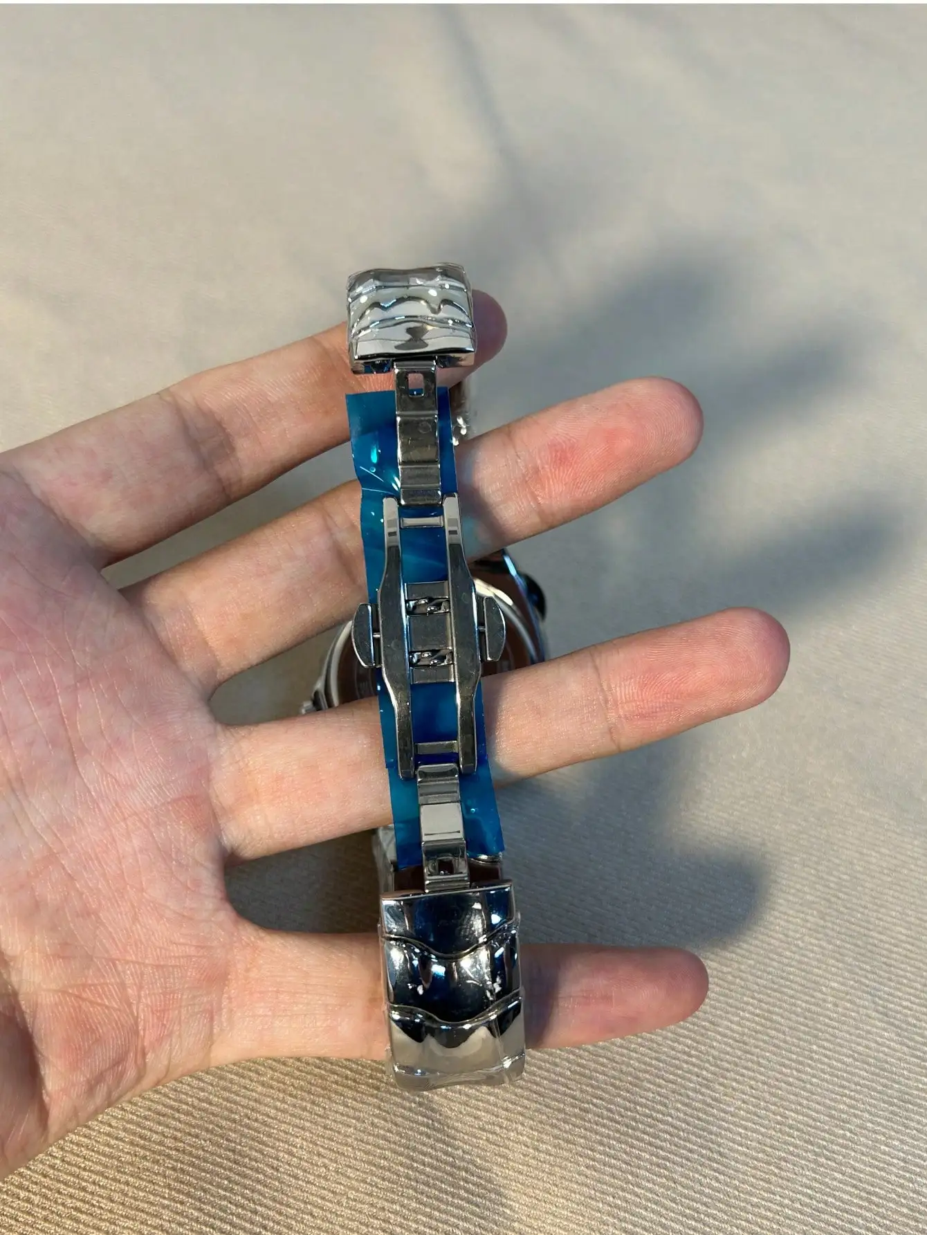 1pc men's irregular y2k non mechanical watch, twisted retro fashion quartz watch image 6