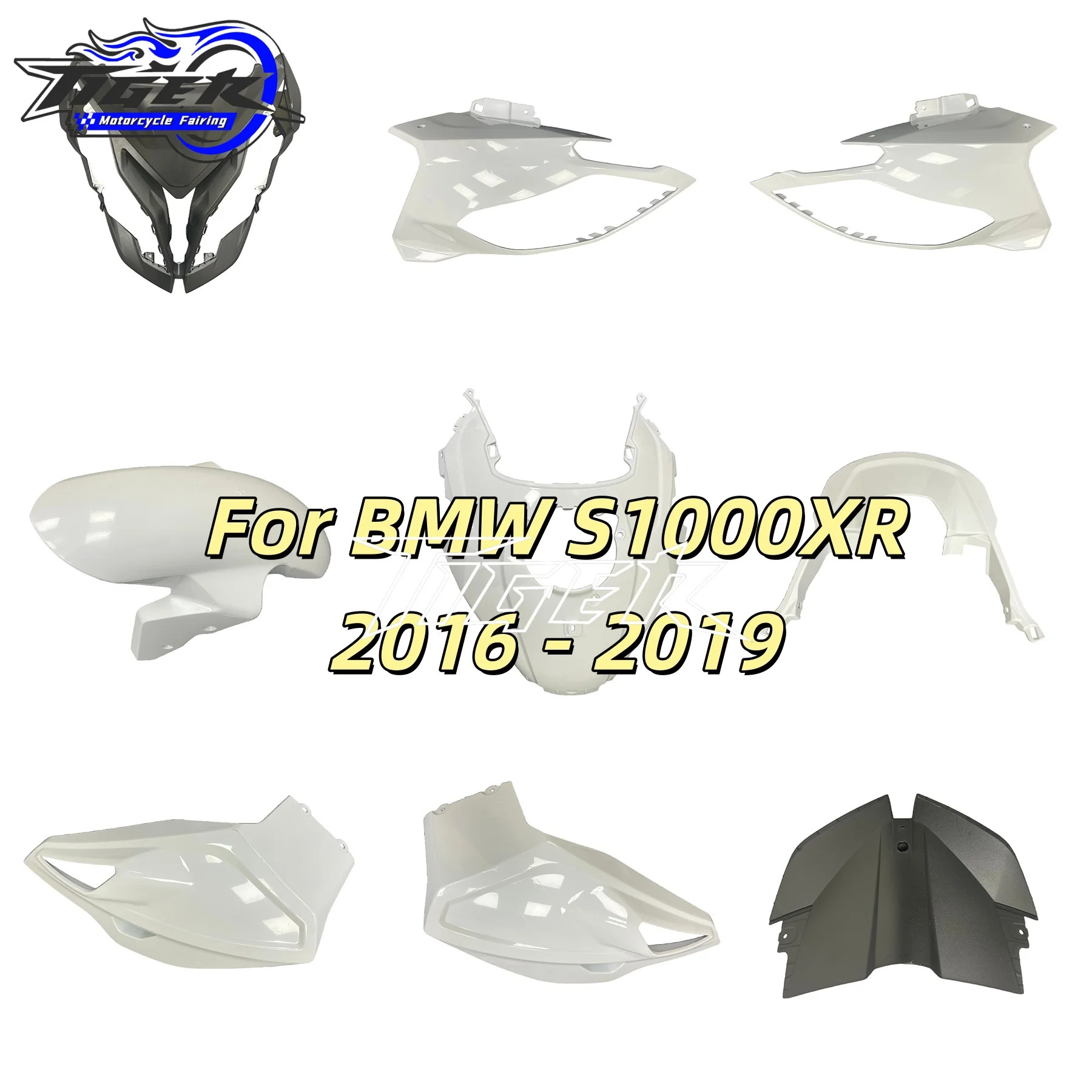 

Motorcycle Fairing Kit Fit For BMW S1000XR S1000 XR 2015 2016 2017 2018 2019 Unpainted Side Panels Full Fairing Kits Motorcycle