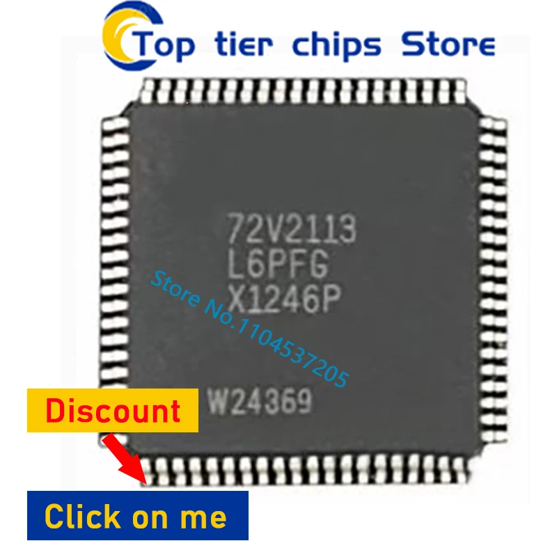 

72V2113L6PFG ID72V2113L6PFG QFP-80 10 шт.