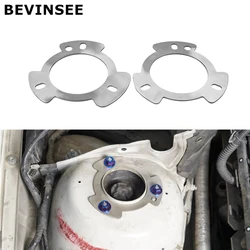 BEVINSEE Front Shock Tower Reinforcement Plates Kit For BMW E46 323i 325i 328i 330i 323Ci 325Ci 325Xi 328Ci 330Xi 2002-2006