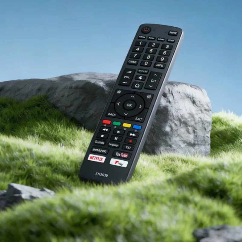 

Hisense EN3G39 LCD Smart TV Remote Control Spare Part Replacement for Hisense TVs Smart Home Control