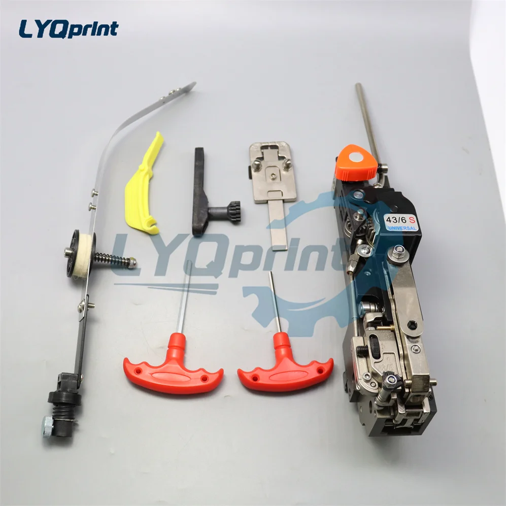 

Best Quality 1 set 43/6S Narrow Binding Head 43/6 S Hohner Stitching Head For Offset Martini Osako Etc. Printing Machine