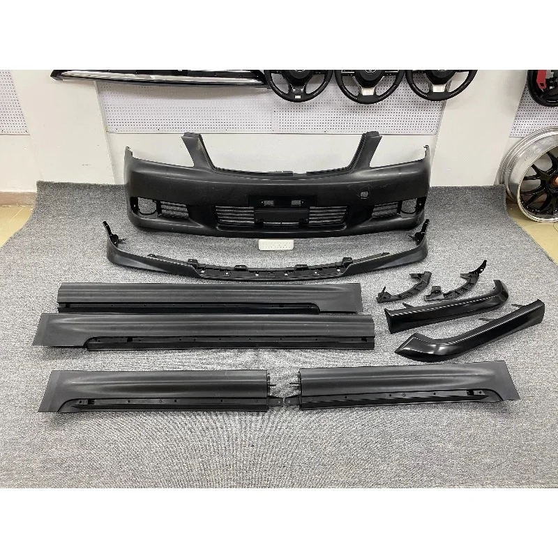 

Body kit for Toyota Crown 12th 05-09 modified GRS184 Side skirt Front lip Rear Lip bumper corner Bumper Surround