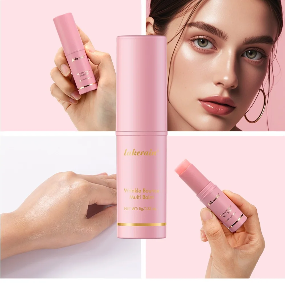 lakerain Pink Cooling Moisturizing Hydrating Stick แท่งให้ความชุ่มชื้นยาวนานสําหรับผิวหน้าและริมฝีปาก
