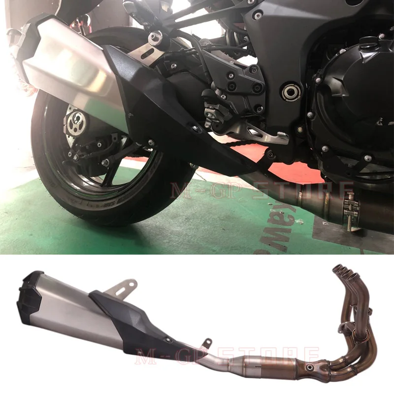 Slip On For KAWASAKI Ninja1000SX Z1000SX NINJA 1000SX 2020 2021 Motorcycle Exhaust Link Pipe Modified Escape Middle Link Pipe - view 2
