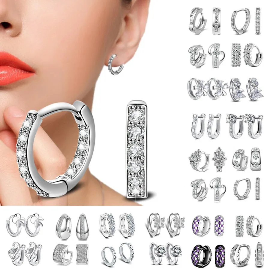 

Серьги с полным кристаллом, роскошные покрытые серебром серьги для женщин, серьги с цирконием, модные ювелирные украшения, серьги-гвоздики