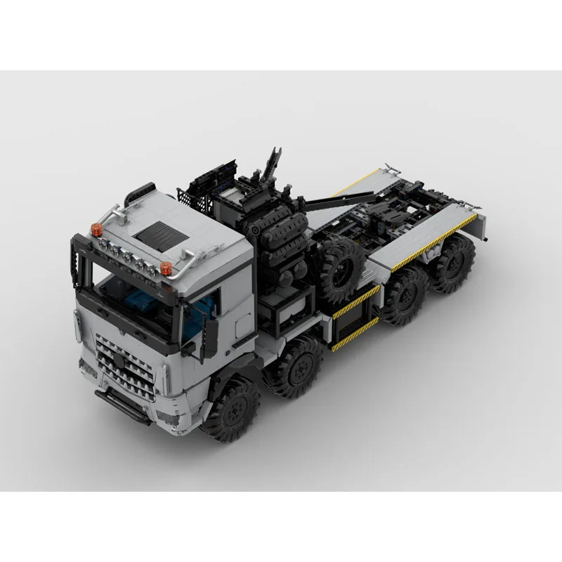 

MOC-241616 Классическая новая модель военного грузового грузовика, 5809 шт., креативная игрушка в подарок на день рождения для мальчиков и детей