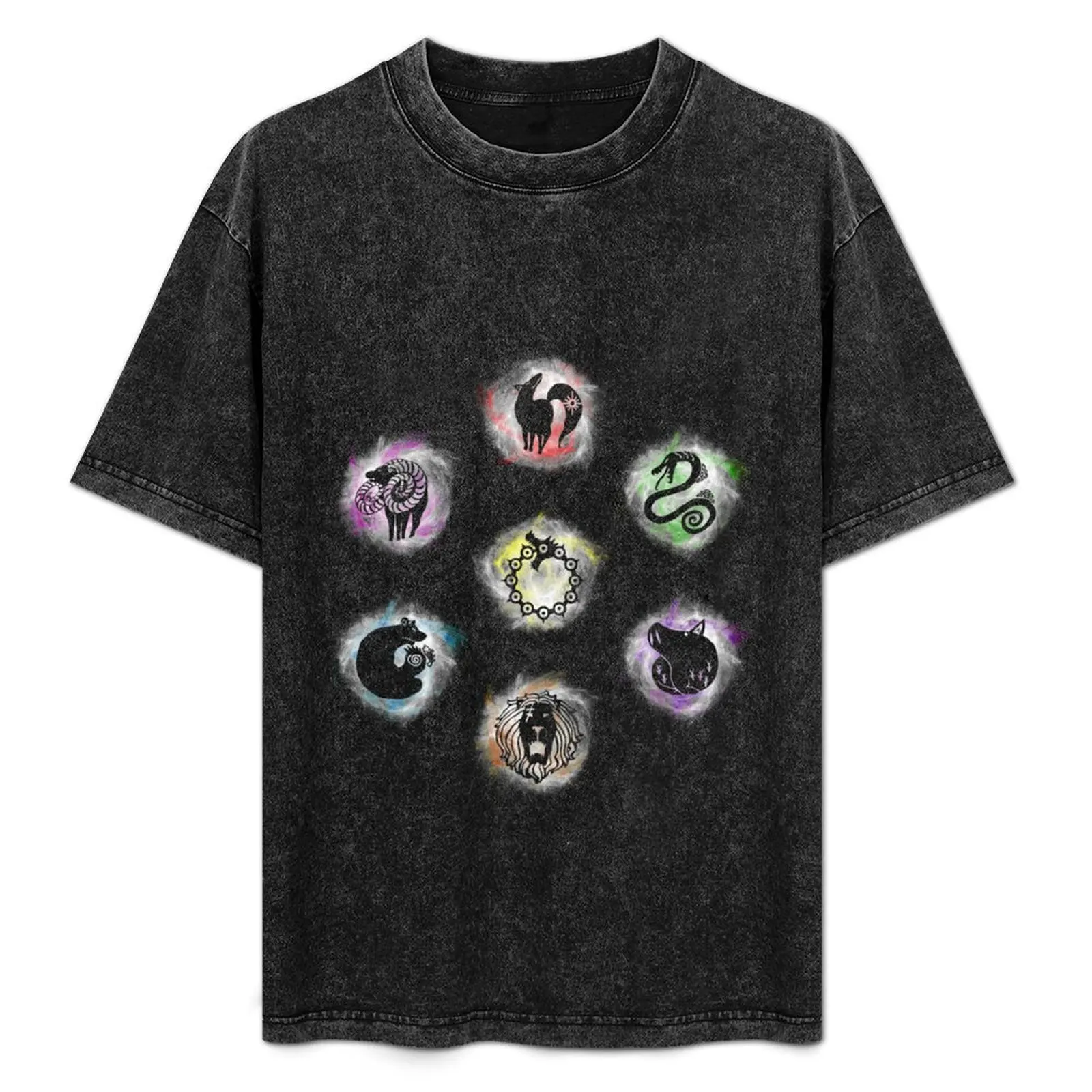 

7 Deadly Sins T-Shirt UV Protection Outdoor Tee Shirt