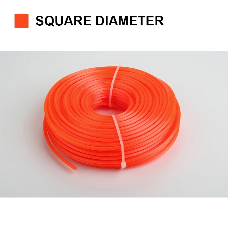 2.4Mm/2.7Mm/3Mm 1lb Nylon Trimmer Lijn Borstel Gras Snijden Onkruid Touw Strimmer Gereedschap Accessoires Grasmaaier Draad