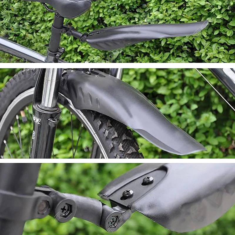 2pcs Bicycle Fender Bike Front Rear Tire Wheel Fenders Mudguard Mountain Bike Road Mud Guard Bike Accessories Bicycle Parts