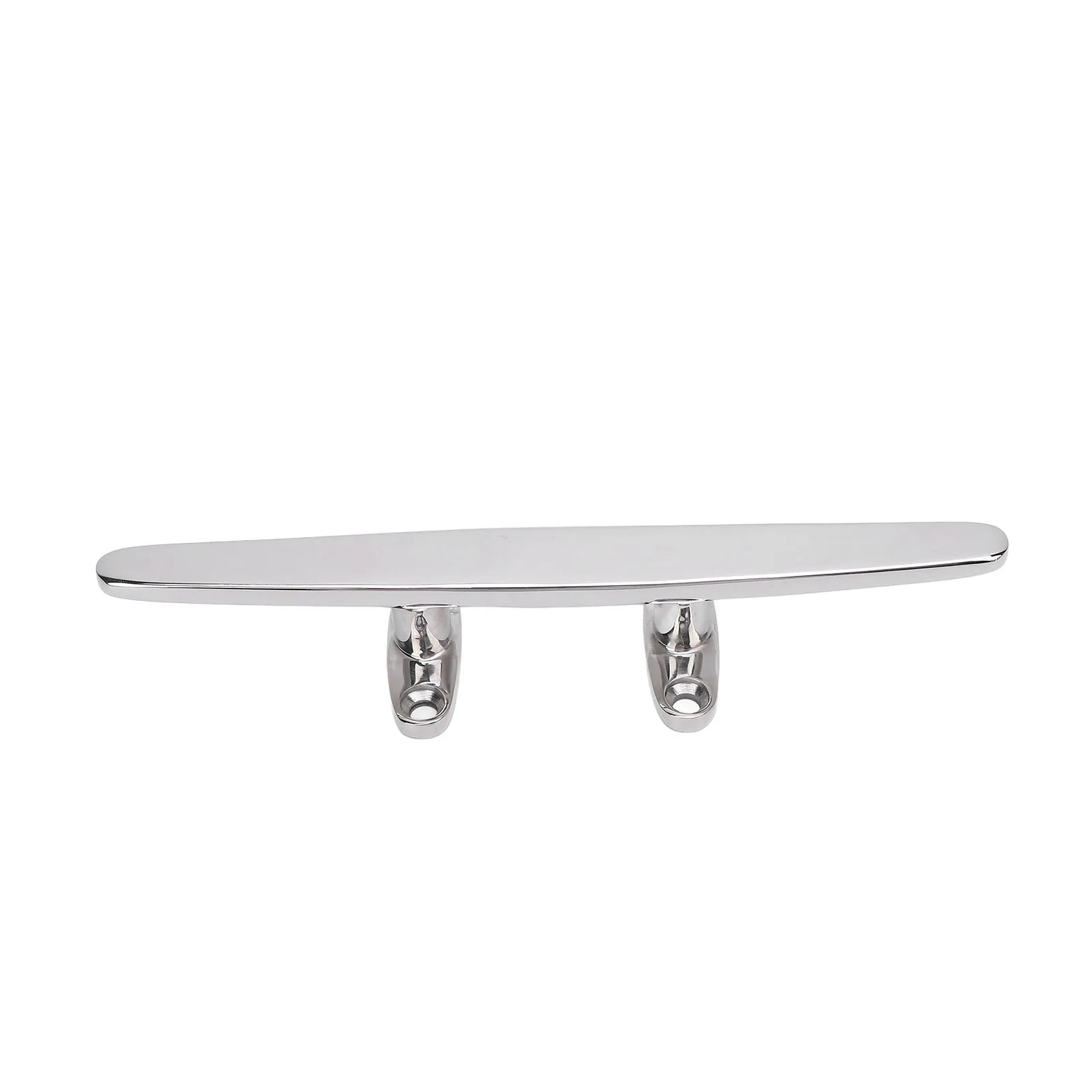 

10in Boats Dock Cleat 316 Stainless Steel Polished Deck Rope Cleat for Boat Yacht Cargo Ship Speedboat Marine Accessories